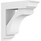 Ekena Millwork Standard Legacy Architectural Grade PVC Bracket With Traditional Ends, 5"W x 14"D x 14"H BKTP05X14X14LEC01 - alternate 1